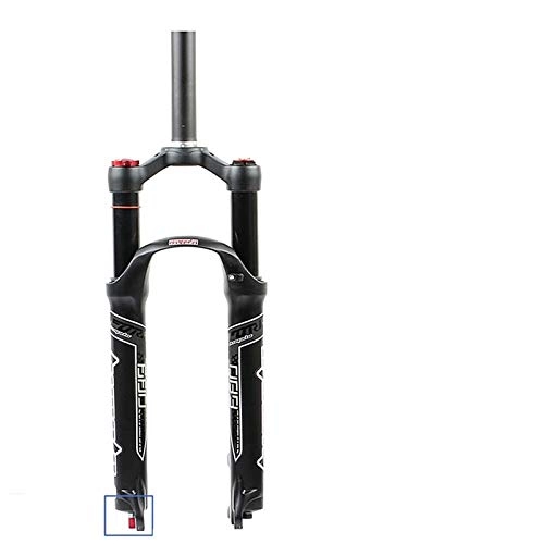 Forcelle per mountain bike : LJP 26 / 27.5 / 29 Pollici Mountain Forks Suspension Fork Regolazione del Rimbalzo Funzione di Blocco Corsa 120mm Nero (Color : Shoulder Control, Size : 27.5 Inches)