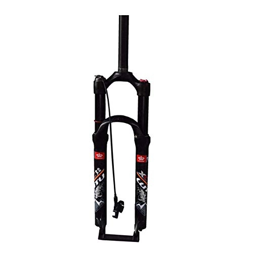 Forcelle per mountain bike : LLGHT Forcelle Ammortizzate per Biciclette Forcella Ammortizzata 26 Pollici in Lega di Alluminio MTB Bicicletta Mountain XC AM Telecomando Competitivo Disco da 1-1 / 8 (Color : A, Size : 26inch)