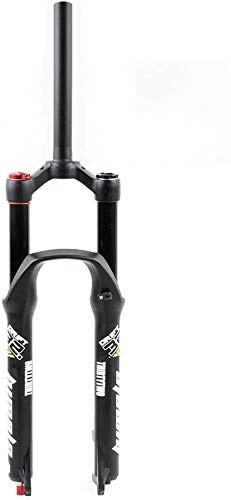 Forcelle per mountain bike : Lloow Mountain Bike Air Fork Mountain Bike 26 / 27, 5 / 29 Pollice Fork Frontale, Viaggio 160 mm Smorzamento di Regolazione - Nero, Straight Manual, 26 inch