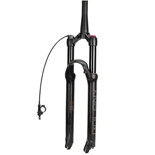 Forcelle per mountain bike : Mdjywl MTB Bike Fork 26 27.5 29 Air MTB Sospensione Sospensione Forcella Rebound Regound 28.6mm QR 9mm Travel 120mm Lockout remoto Mountain Bike Forks Ultralight Gas Shock Shock XC Bicycle .per Bici