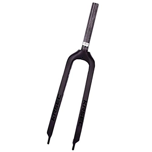 Forcelle per mountain bike : Mdjywl MTB Bike Fork 26 27.5 Pollice Bike Suspension Fork Fibra di Carbonio Fibra di Carbonio 700C Bicycle Bicycle Forks Freno a Disco 1-1 / 8"(28, 6 mm) .per Bici (Color : B, Size : 26IN)