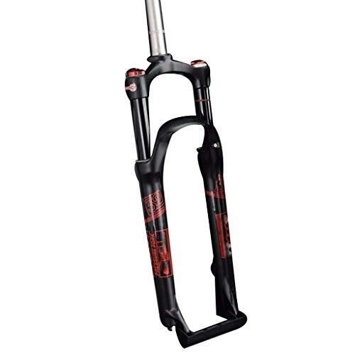 Forcelle per mountain bike : MGE Forcelle di Sospensione, 26" Mountain Bike Suspension Fork Ammortizzante Forcella Anteriore Spalla Controllato Tubo Dritto (Size : 27.5inch)