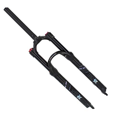 Forcelle per mountain bike : MOMAMO Forcella Ammortizzata 26 27.5 29 inch Leggero Aluminum Alloy Controllo delle Spalle MTB Mountain Bike Forcella Forcella di Sospensione Bicicletta Viaggio:100 mm