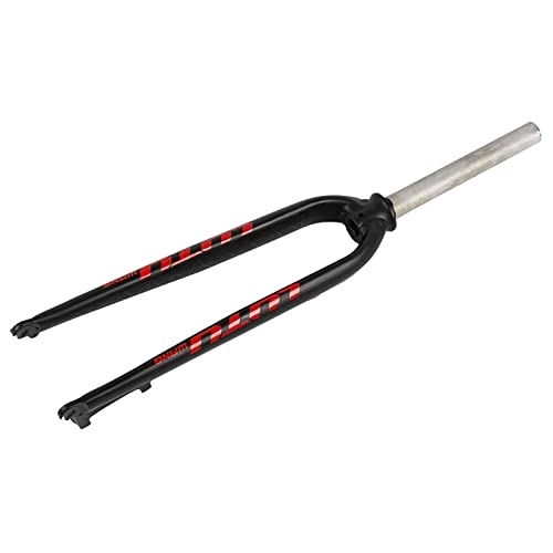 Forcelle per mountain bike : Mountain Bike Forcella Rigide Forcella Anteriore per Bicicletta Ultraleggera in Lega di Alluminio Forcella Anteriore Tubo Rigido Dritto 28.6 mm A, 27.5inch