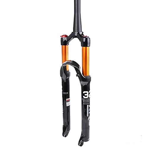 Forcelle per mountain bike : N&I Mountain Bicycle Suspension Forks 26 / 27, 5 / 29 pollici MTB Bike Magnesio Alloyabsorber Front Fork Bike Cone Tube 100 mm Travel 28, 6 mm