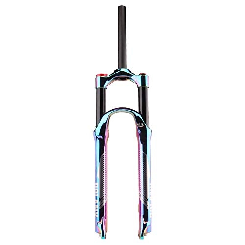 Forcelle per mountain bike : NMVB 27.5 / 29 / 29er Pollice Pollice Pollice Air Polling Plating Aspirapolvere MTB Forchetta per Bici in Lega di Alluminio 120mm per Accessori per Biciclette