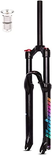 Forcelle per mountain bike : NYZXH Bicycle Fork Bicycle MTB Supension Fork 26 / 27.5 / 29 ER, Air Air Forks Ammortizzatore Bike Ammortizzatore con Expander Plug Accessori TT (Size : 27.5 inch)