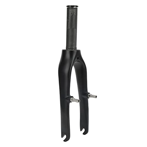 Forcelle per mountain bike : Okuyonic Forcella in fibra di carbonio, resistenza agli urti, forcella inferiore da 7, 4 cm, aperta, ad alta resistenza, tubo superiore da 11, 2 cm, forcella anteriore per mountain bike