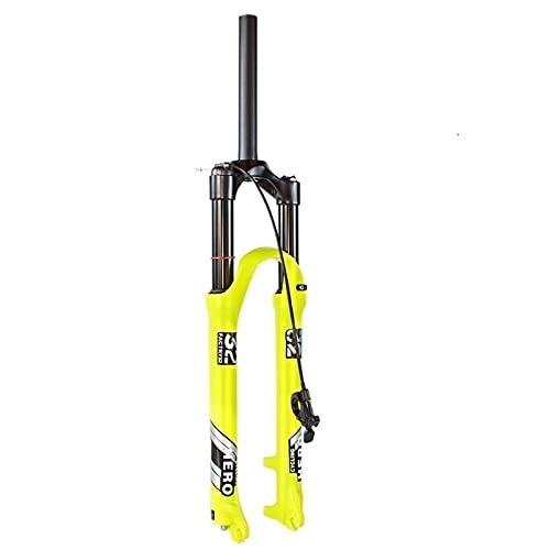 Forcelle per mountain bike : OONYGB Forcella Ammortizzata per Mountain Bike, Forcella per Bicicletta 26 27, 5 29 Pollici, Tubo Dritto 28, 6 Mm, Corsa 100 Mm, Forcella per Bicicletta con Blocco Controllo Spalla / Controllo Cavo.