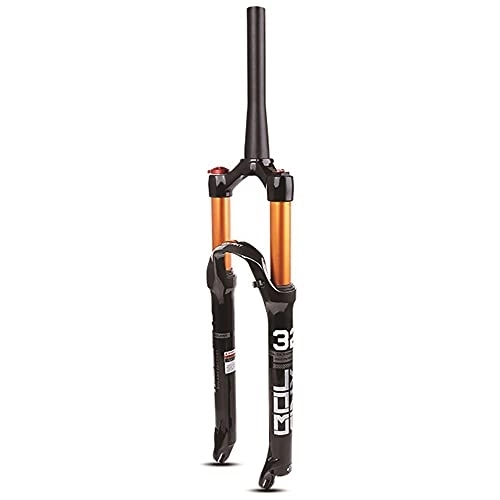 Forcelle per mountain bike : QHY Leggero Forcella Ammortizzata 26 27.5 29 inch Aluminum Alloy Telecomando MTB Forcella Forcella di Sospensione Mountain Bike HL 1-1 / 2" QR Corsa 100mm (Size : 29in)