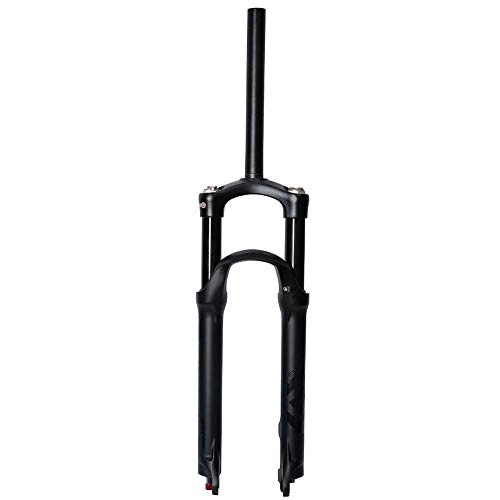 Forcelle per mountain bike : QXFJ 26 / 27, 5 / 29 Pollici Forcella da Mountain Bike, Controllo Spalla / Forcella Pneumatica / Disco Puro / Tubo Montante 28, 6 * 255 Mm / Corsa 100 Mm / Apertura 100 Mm / Supporto Disco 185 Mm