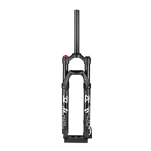 Forcelle per mountain bike : QXFJ 26 / 27, 5 / 29 Pollici Forcella da Mountain Bike, Forcella Pneumatica / Tubo Dritto 28, 6 * 30 * 248Mm / Apertura 100 Mm / Corsa 120 Mm / Tubo Interno Nero 32 Mm / Albero Canna 9 Mm / Albero Canna