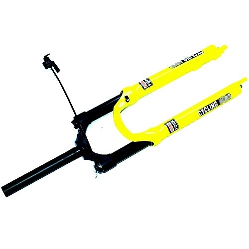 Forcelle per mountain bike : QXFJ 26 / 27, 5 / 29 Pollici MTB Forcella, Forcella Pneumatica Controllata Filo Mountain Bike / Tubo di Livello 28, 6 * 220 Mm / Corsa 120 Mm / Apertura 100 Mm / Regolazione Estensione