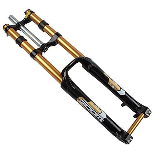 Forcelle per mountain bike : SAHFV 68. 0DH 26"27, 5" 29" Downhill Mountain Bike Forks Magnesium Gamba 170mm Viaggio 20mm Axle MTB. Forchetta Anteriore a Sospensione per Biciclette (Color : 26inch Black)