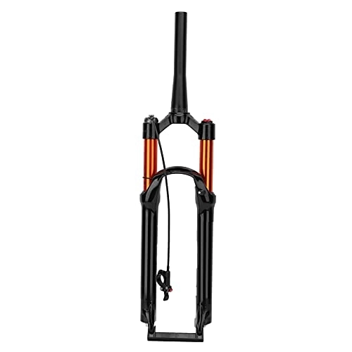 Forcelle per mountain bike : Seacanl Forcella Anteriore per Mountain Bike, Lega di magnesio + Lega di Alluminio 27.5in Wire Control Forcella Anteriore per Mountain Bike