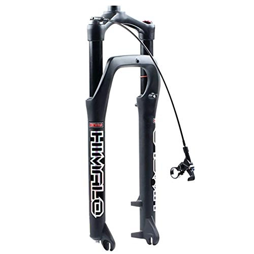 Forcelle per mountain bike : SFSGH Forcella della Bicicletta della Sospensione, Forcella pneumatica 26 * 4.0 Larghezza della Forcella della Gomma grassa 135MM Corsa della Lega di Alluminio del magnesio 100mm MTB for