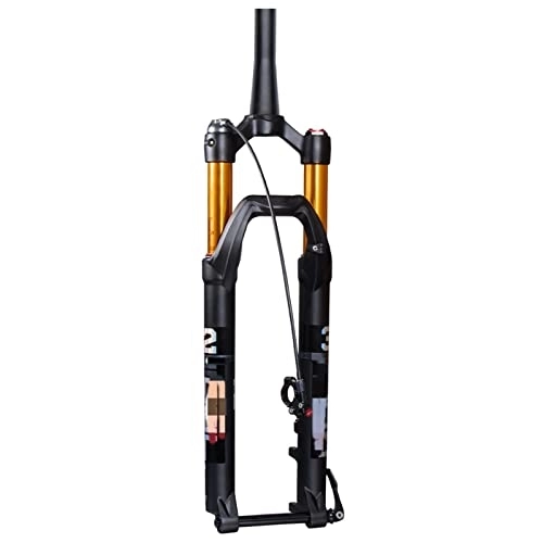 Forcelle per mountain bike : SHENYI Mountain Bike Forcella Anteriore 27.5 / 29 Pollici Assorbimento degli Urti Barile ASSE Forcella Aria con Serratura Forcella in Lega di Magnesio Parti di Biciclette (Color : 29inch RL)