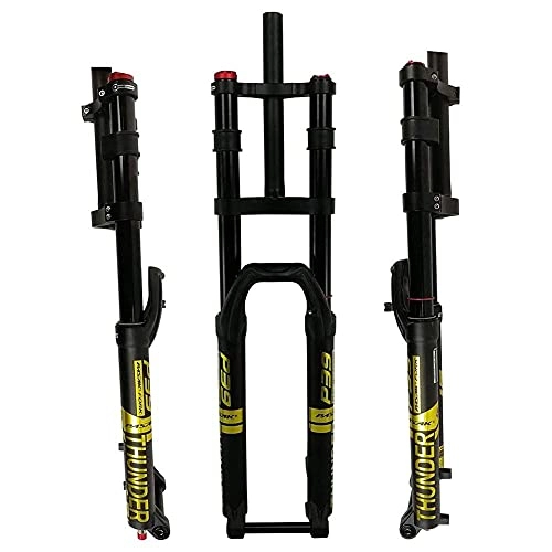 Forcelle per mountain bike : SKNB Downhill MTB Air Fork 27.5 / 29 Pollici Forcella Ammortizzata ASSE Ammortizzatore QR 9 * 100 mm Diametro di Montaggio: 1-1 / 8"Svolge Un Ruolo Protettivo Quando Si pedala all'aperto (Corsa