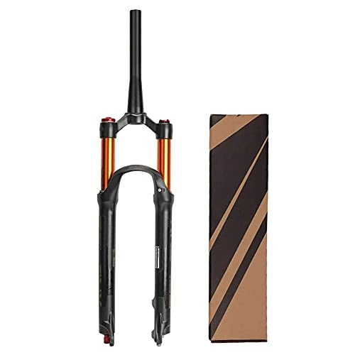 Forcelle per mountain bike : SKNB Sospensione Mountain Bike Bicicletta MTB Forcella Struttura Robusta Accessori per Biciclette 26 / 27, 5 / 29 Pollici Dritto / ASSE Tubo Conico 9mm * 100mm (QR) Adatto per Pneumatici da 1, 90 / 1, 95 / 2,