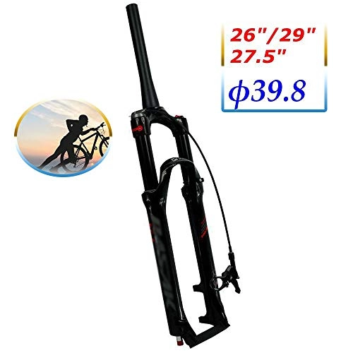 Forcelle per mountain bike : Skyout MTB Bicicletta Forcella, Viaggio: 120mm Lega di Magnesio Forcella Ammortizzata Linea Controllo Mountain Bike Canale Spinale MTB Forcella Ammortizzatori (26 / 27, 5 / 29 Pollici)