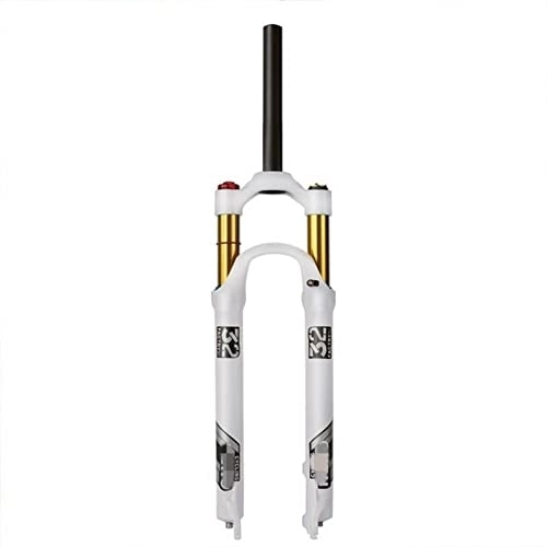 Forcelle per mountain bike : SMANNI Da Viaggio 120mm Mountain Bike Forcella Anteriore Forcella Pneumatica in Lega di Magnesio 26 27.5 29 Pollici Ammortizzatore Ultralight Forcella Accessori for Biciclette (Color : 26straight Pip