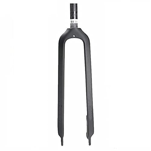Forcelle per mountain bike : SXCXYG Forcella MTB Forcella del Mountain Bike in Fibra di Carbonio Matte 3K 1-1 / 8"Freno a Disco Rigido MTB Bicycle Forks 26 / 27.5 / 29er Tubo Dritto 28, 6mm Forcelle Rigide MTB (Color : 29ER)