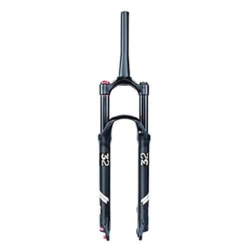 Forcelle per mountain bike : UPPVTE Mountain Bike Suspension Fork, 26 / 27, 5 / 29 Pollice 140mm Viaggio, Dritto / Tubo Conico Regolazione dello Smorzamento QR 9mm, per Accessori Biciclette (Color : Cone Tube HL, Size : 26inch)