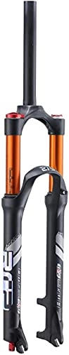 Forcelle per mountain bike : WBXNB MTB Air Fork 26 27, 5 Pollici, Forcella Anteriore per Bicicletta, Dritta 1-1 / 8", Sospensione con bloccaggio Manuale, QR 9 mm, Nera per Mountain Bike