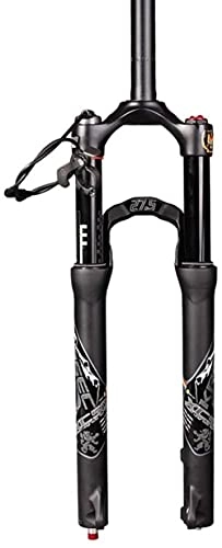 Forcelle per mountain bike : WBXNB MTB Sospensione Bicicletta Forcella 26" / 27.5" 29"Mountain Bike Air Fork Blocco Manuale Blocco remoto Tubo Conico e Dritto