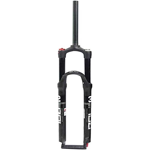 Forcelle per mountain bike : WEHQ Forcella Ammortizzata Bici, Forcelle Ammortizzate, Forcella Ammortizzata per Mountain Bike Ciclismo Forcella 26 / 27, 5 / 29 Pollici, Lega di Alluminio, per Bici da Strada MTB, Rosso-26 Pollici