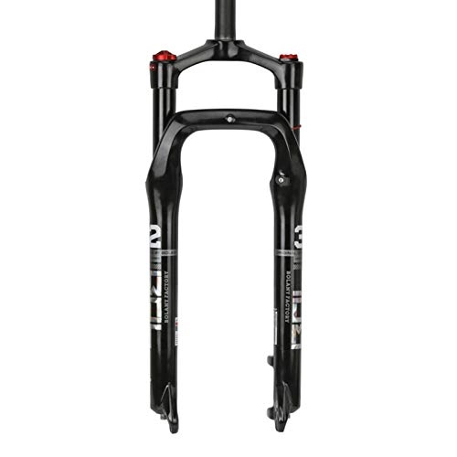 Forcelle per mountain bike : WFBD-CN Forchetta per Mountain Bike Bike Suspension 26 Pollici in Lega di Alluminio Air Air Bike Fork for Fat 4.0"Pneumatico E-Bike Accessori per Biciclette Forks di Sospensione della Bicicletta