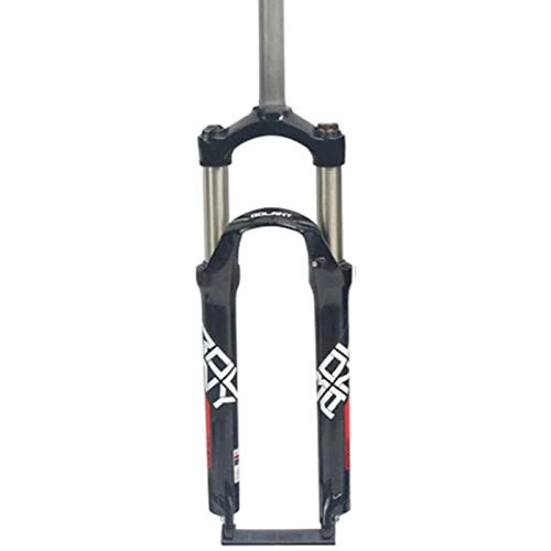 Forcelle per mountain bike : YANGTAO Tubo Diritto Mountain Bike Forcella MTB Forcella Bicicletta per Mountain Bike, Nero