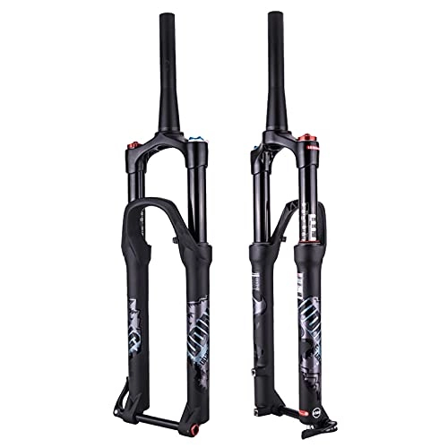 Forcelle per mountain bike : YINLIN Bicycle Air Sospension Front Forks 26 / 27.5 Pollici MTB Fork, Viaggi 120mm per XC Offroad, Mountain Bike, in Downhill Ciclismo 26inch