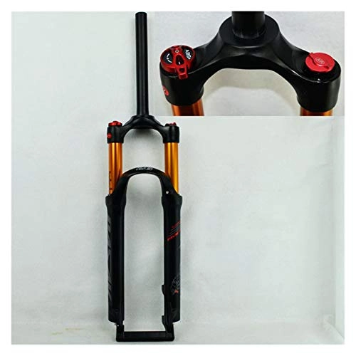 Forcelle per mountain bike : ZSR-haohai Bicycle Air Fork 26"27.5" 29 Pollici ER 1-1 / 8"MTB Mountain Mountain Bike Suspension Fork Air Resilience Oil Suming Line Line Linea per Oltre (Color : 26HL Matte Black)