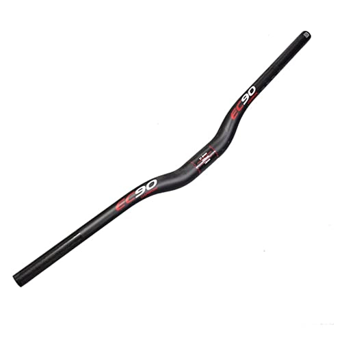 Manubri per Mountain Bike : EC90 - Manubrio per mountain bike in carbonio friber ad alta resistenza Super Light Riser per manubrio mountain bike, parti 700 / 720 / 740 / 760