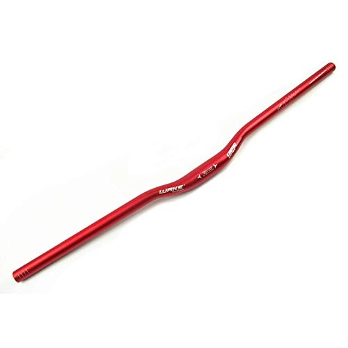 Manubri per Mountain Bike : Fibra di carbonio DH Downhill gara di mountain bike del manubrio 31.8 * 780 millimetri biciclette Ultra Long Bar in lega di alluminio Riser Manubrio Mtb Bike Parts Lega di alluminio ( Color : RED )