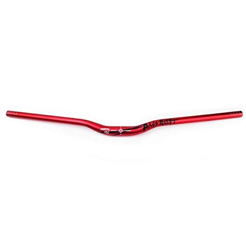 Manubri per Mountain Bike : Fibra di Carbonio Manubrio della Bicicletta 720 / 780 Millimetri a Forma di Rondine MTB Mountain Bike Lega di Alluminio Che corre Manubrio MTB Lega di Alluminio (Color : 720mm Red Black)