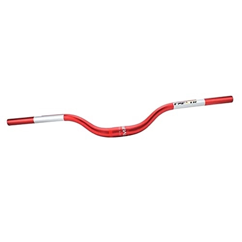 Manubri per Mountain Bike : JISADER Deluxe Mountain Bike Manubrio in Lega di Alluminio Barra Piatta Riser Bar con Lucidatura E Superficie Anodizzata 31.8mm 720mm Manubrio Da Strada, Rosso