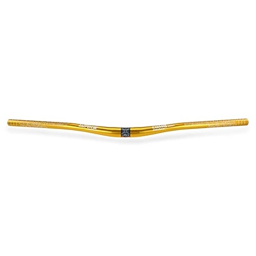 Manubri per Mountain Bike : LHSJYG Manubri per Bicicletta, Manubrio Bici Manubrio in Lega di Alluminio Manubrio in Mountain Bike Handle Bicycle Bicycle Cycling Flat Bar 78 0MM.Manubrio anodizzato (Color : Gold Handlebar)