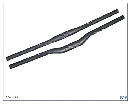 Manubri per Mountain Bike : liangzai 31.8mm Riser per Biciclette / Manubrio Piatto 3K Full Carbon Fiber Fit per MTB Mountain Mountain Bicycle Gloss Cycling Shabh-Shabed Bar Bar Hilarity (Color : Flat Bar 700mm)