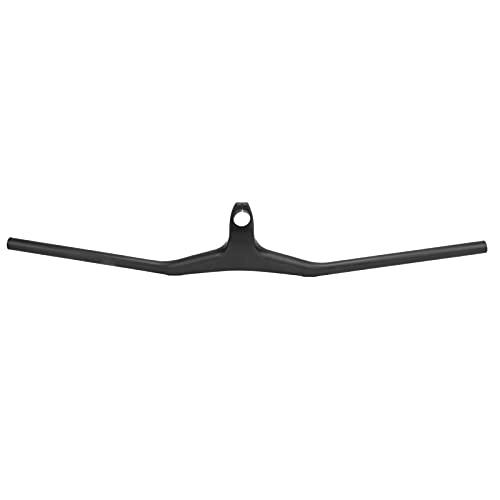 Manubri per Mountain Bike : LIUTT Manubrio per Mountain Bike Carbonio, 820x100mm Manubrio Integrato in Carbonio per Mountain Bike Manubrio 3K Opaco per Bici da Strada