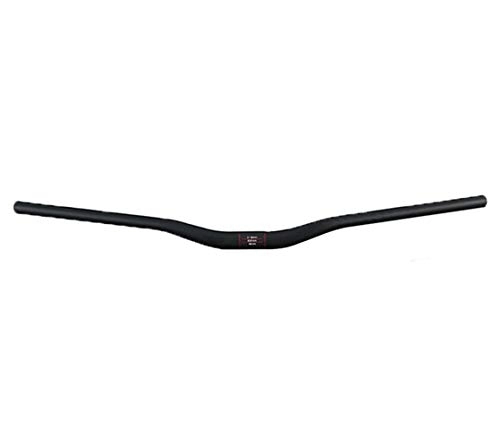 Manubri per Mountain Bike : LYzpf Bici Manubrio Strada Bend Dritto Bicicletta Mountain Parts Comfort Fibra Carbonio Antiscivolo Leggera per Ciclismo Calibro 31.8mm Uomo e Donna, Bend, 780mm