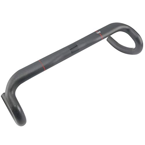 Manubri per Mountain Bike : Manubrio Bici Strada del carbonio Bicylce manubrio 31, 8 millimetri opaca goccia Bar 400 / 420 / 440mm della bici della strada del carbonio del manubrio in bicicletta Bent Bar per Mountain Bike Road Bike