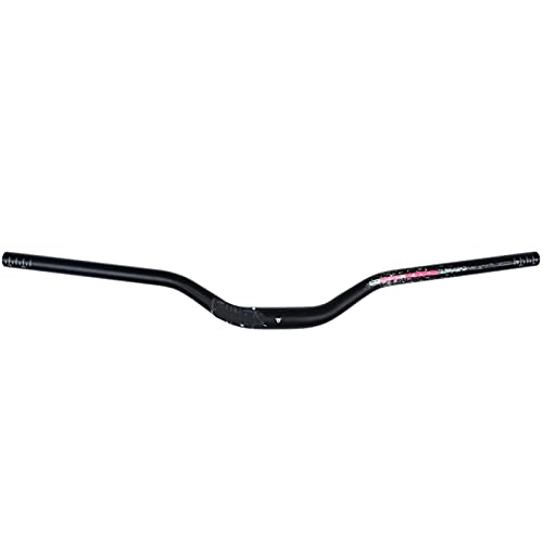 Manubri per Mountain Bike : Manubrio della Bicicletta MTB Manubrio Manubrio Manubrio in Lega di Alluminio BMX am DH Mountain Bike Parts 31.8x750mm (Color : Black And White)