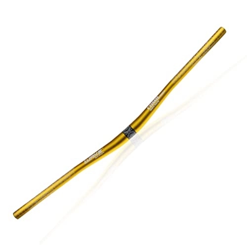 Manubri per Mountain Bike : Manubrio for Mountain Bike Manubrio MTB da 31, 8 Mm Manubrio for Bicicletta Extra Lungo da 780 Mm Manubrio in Lega di Alluminio Riser Bar A Forma di Rondine (Color : 780mm Gold)