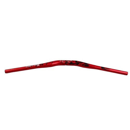 Manubri per Mountain Bike : Manubrio per mountain bike, facile da pulire Manubrio ad alta durezza 31, 8x720mm Comoda lega di alluminio per la sostituzione(rosso)