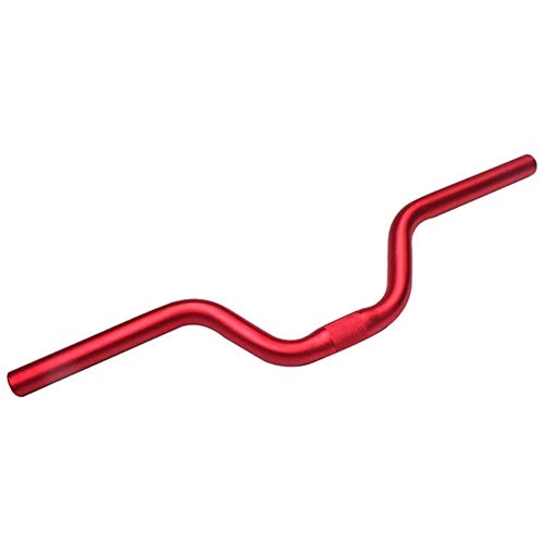 Manubri per Mountain Bike : MINGDIAN FH Manubrio della Bicicletta Super Speed ​​in Lega di Alluminio del Manubrio Large Angle Maniglia Ciclismo Biciclette Mountain Bike MD-BS (Color : Red)