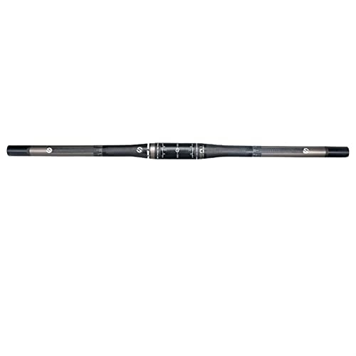 Manubri per Mountain Bike : MTB. Manubrio con manubrio in fibra di carbonio in fibra di carbonio opaco 660 / 680 / 700 / 720 / 760mm * 31, 8 mm Riser / Flat Mountain Bicycle Handle Bar (Color : Flat Bar 660mm)