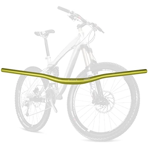 Manubri per Mountain Bike : WRTN Manubrio per Mountain Bike, 31.8 * 780mm / 720mm Manubrio da Ciclismo in Lega di Alluminio Manubrio Ultra Lungo Manubrio Riser(Green, 720mm)