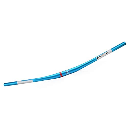 Manubri per Mountain Bike : Ybqy Manubrio Mountain Manubrio della Bicicletta 31.8 * 720 / 780 Millimetri Riser Bar AM DH MTB Downhill Mountain Corsa del Manubrio della Bici Parti della Bicicletta (Color : 780mm Blue)